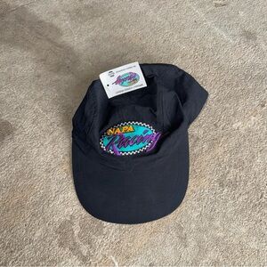 Vintage 80s Napa racing strap back nwt